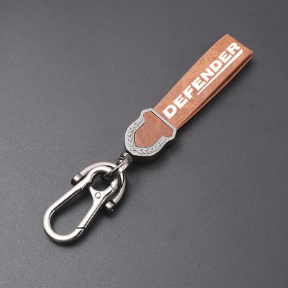 Genuine Leather Keychain Car Key