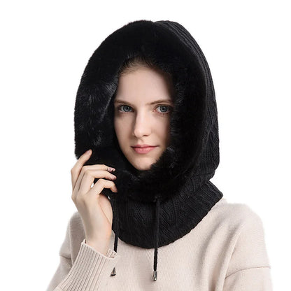 Knitted Windproof Ski Cap
