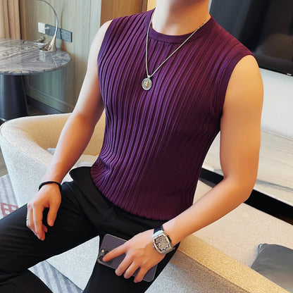 Slim Fit Crew Tank
