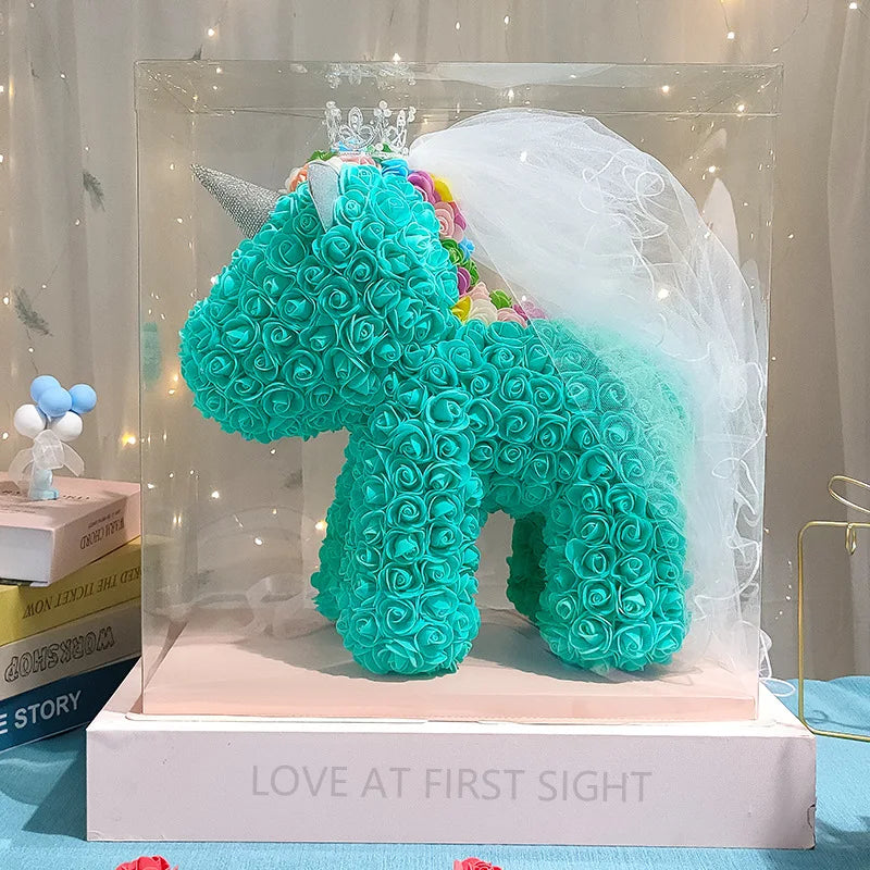 Simulated Rose Display