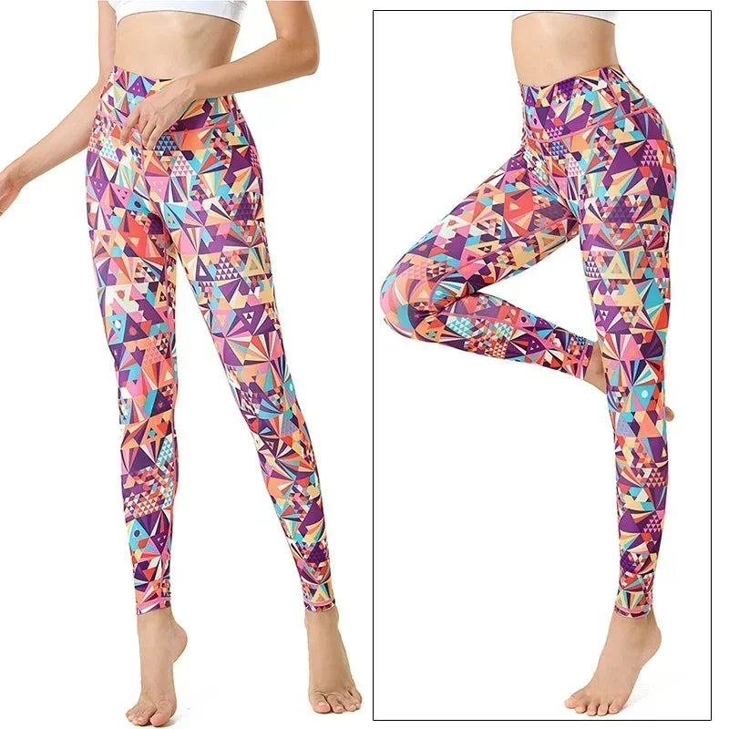 Cloud Hide Floral Push-Up Leggings