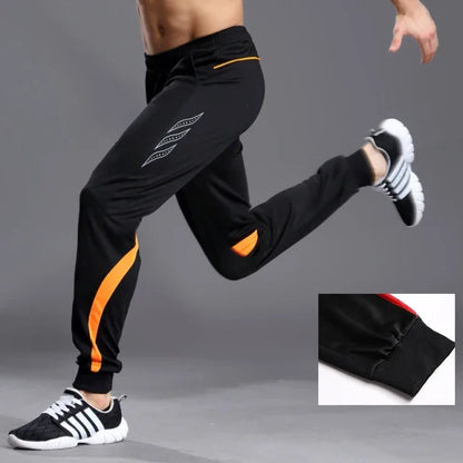 Sport Running Zipper Pockets Training Trouser