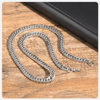 High Stainless Round Cuban Chain Daily