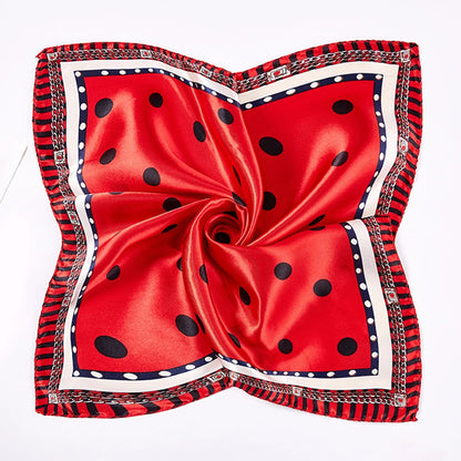 50cm Silk Square Satin Scarf