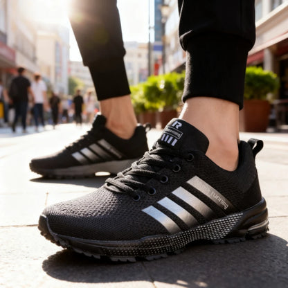 Vulcanized Mesh Casual Sneakers