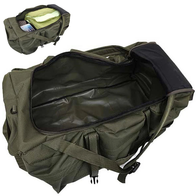 100L Camping Duffel Backpack