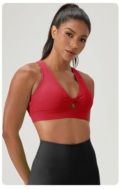 Yoga bra detachable padding quick-drying