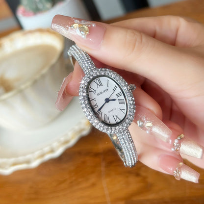 Oval Roman Watch