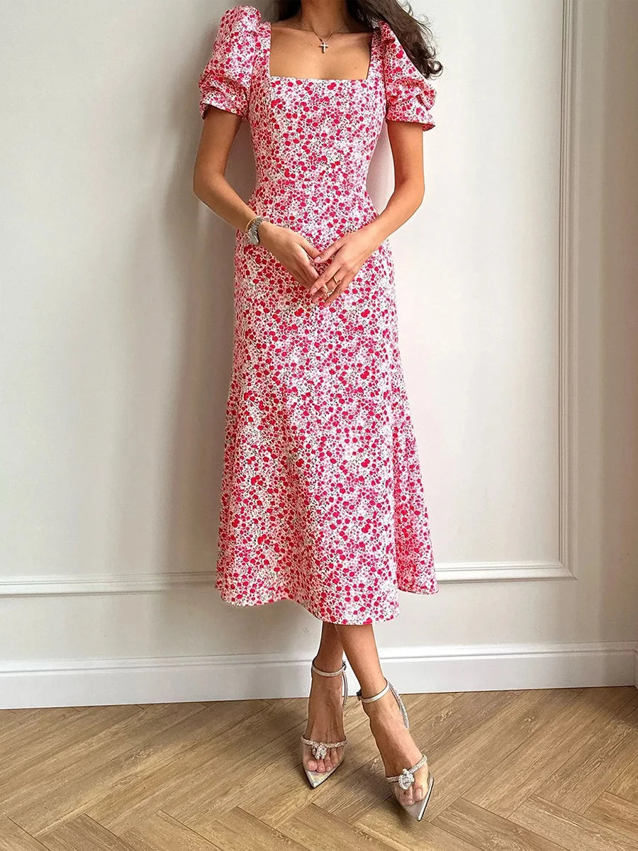 Flowy Floral Summer Dress