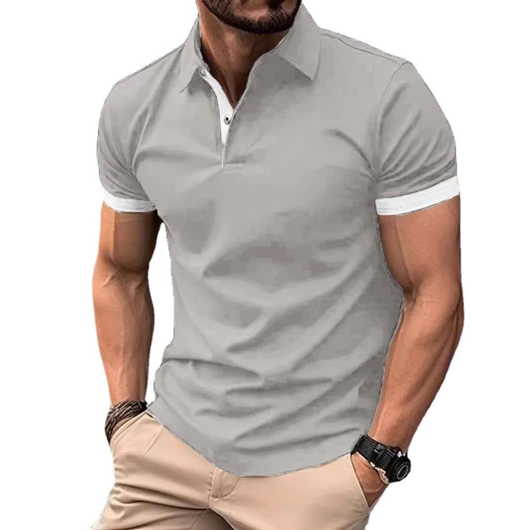 Solid Summer Casual Polo