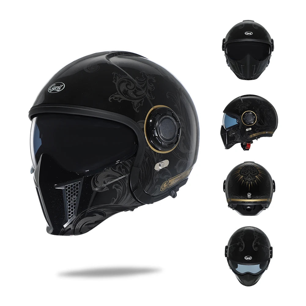 CYRIL Four-Form Dual-Visor Modular Helmet