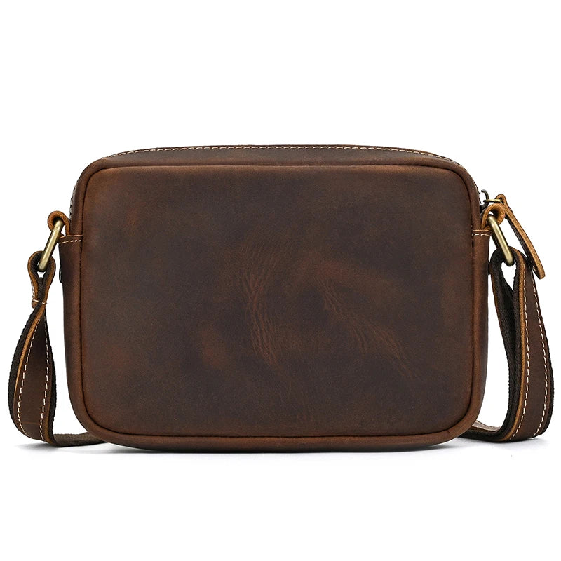 Genuine Leather Vintage Messenger Bag