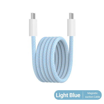 Magnetic Braided 100W USB-C Cable