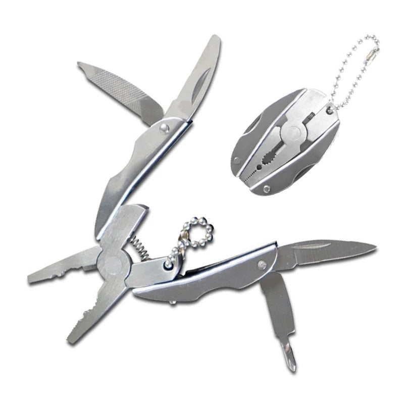 Portable Foldable Pliers Keychain
