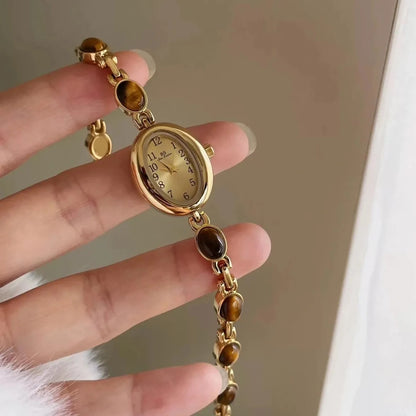 Jade Oval Watch