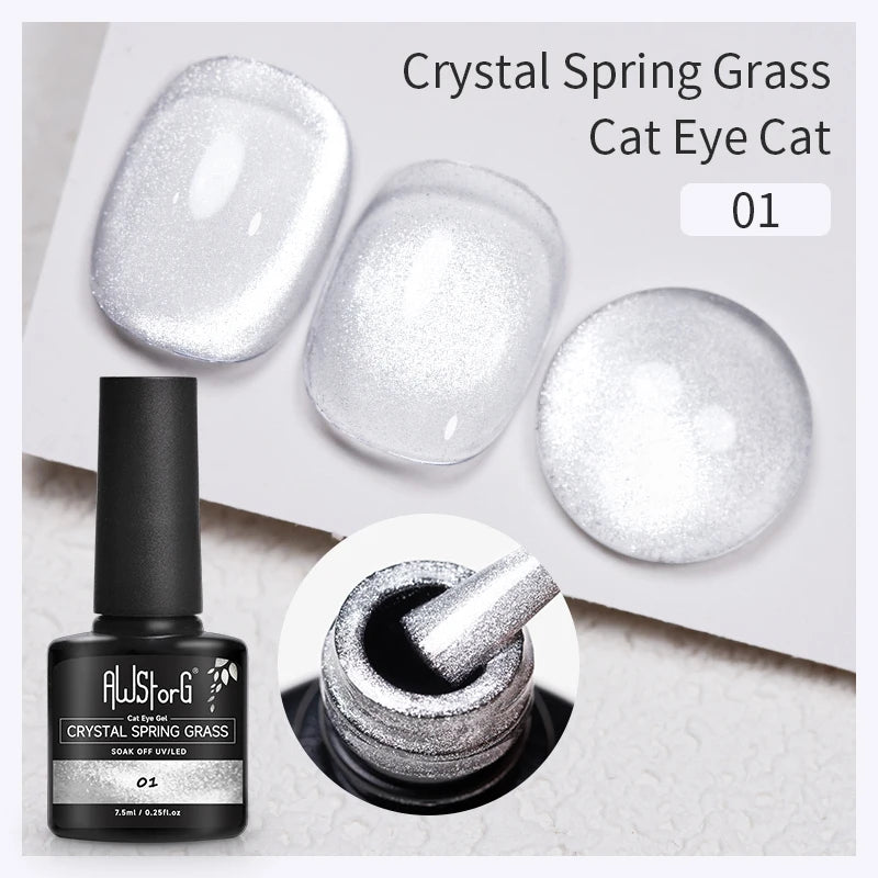 Pink Cat Eye Gel Polish