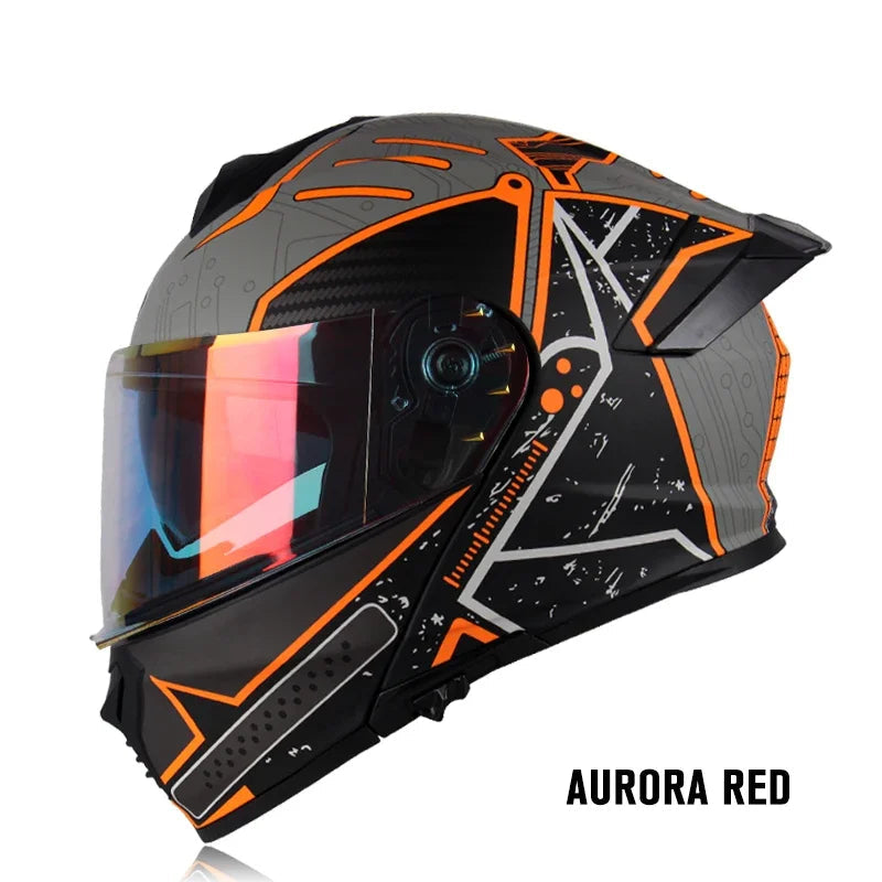 Uchoose Flip-Up Full-Face Helmet