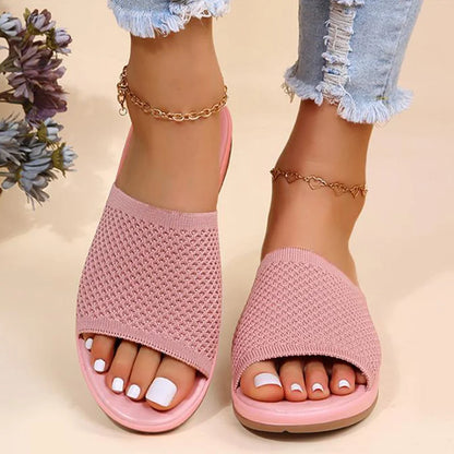 Elastic Strap Sandals