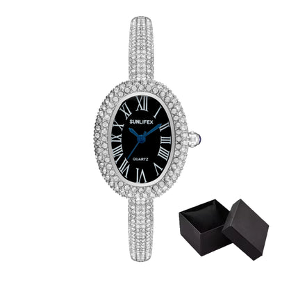 Oval Roman Watch