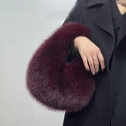Faux Fur Women’s Tote Bag