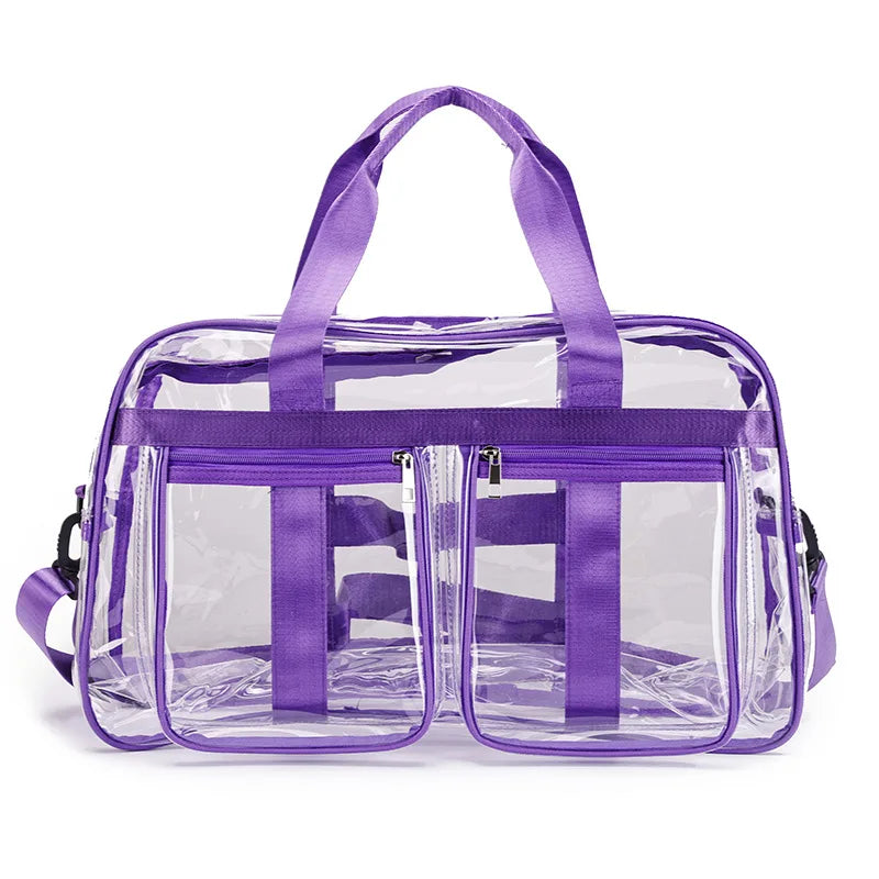 Clear PVC Travel Duffel Bag