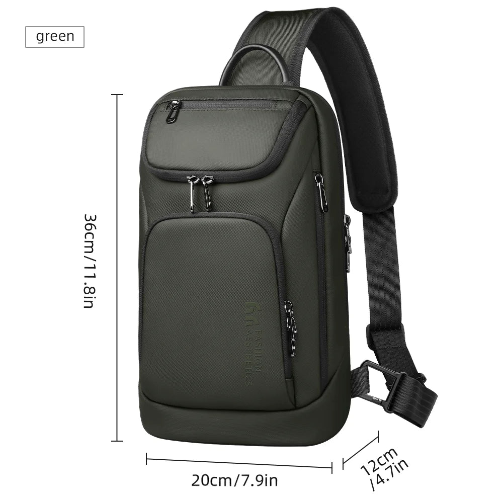Lightweight Water-Resistant Chest Bag