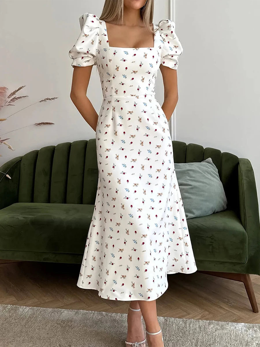 Flowy Floral Summer Dress
