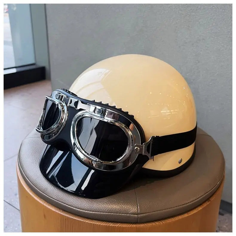 Retro Lightweight Half Helmet