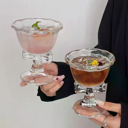 Glass Lemonade Gift Home Bow