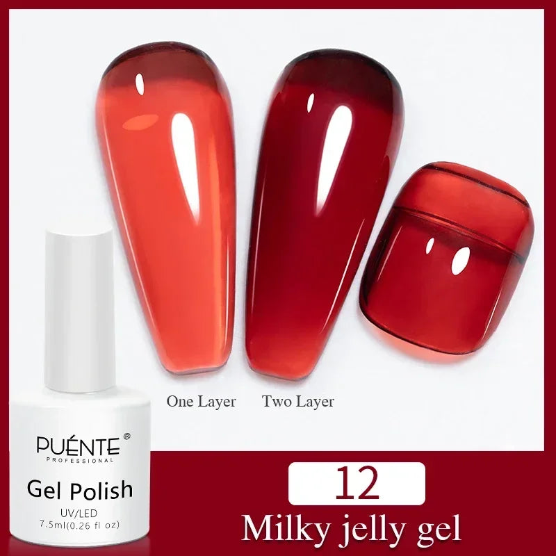 PUENTE Glitter Poly Nail Gel