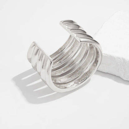 Punk Wide Cuff Bangles
