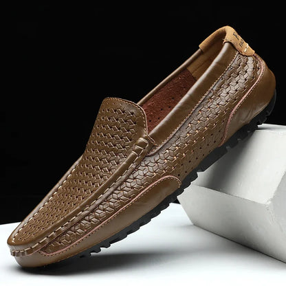 Genuine Leather Driving Moccasins
