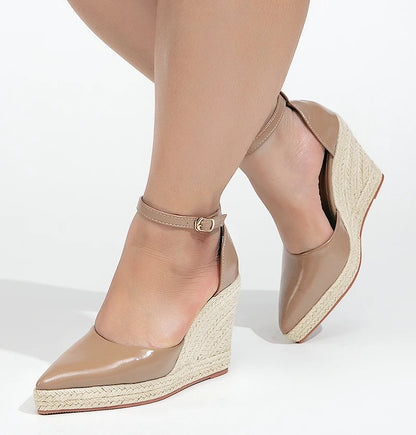 Wedge Espadrille Ankle Sandals