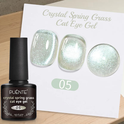 Wine Red Cat Eye Gel Polish