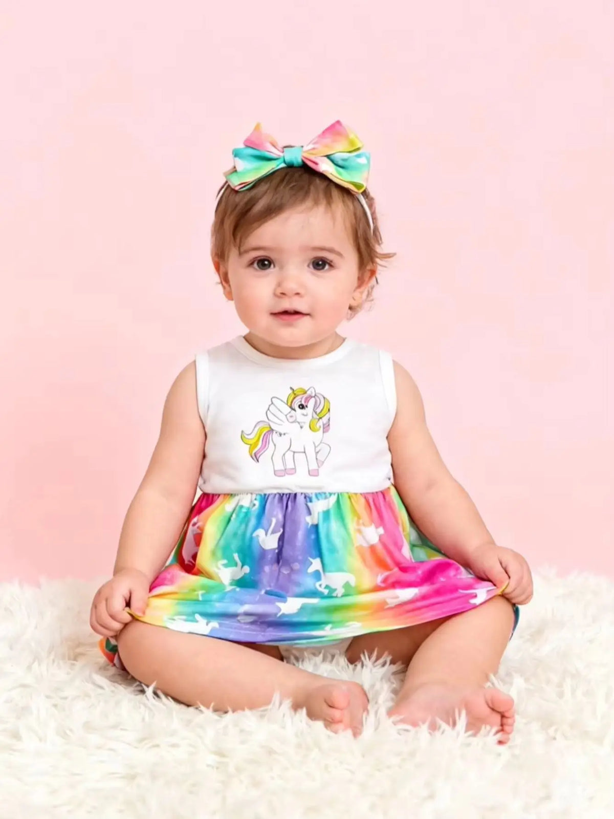 Cotton Sleeveless Dress