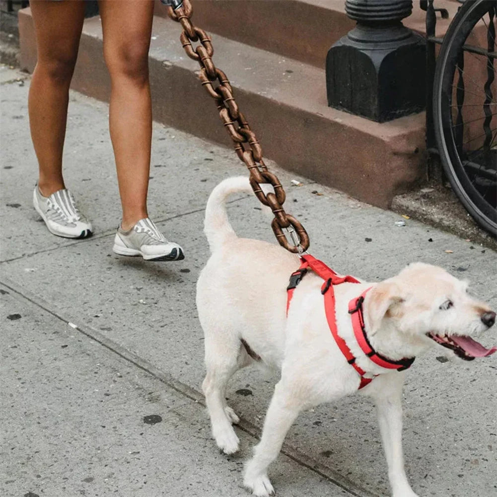 Simulation Chain Dog Leash