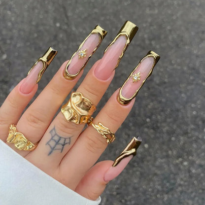 Leopard Cherry Press-On Nails