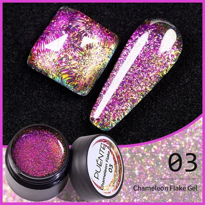 PUENTE Glitter Poly Nail Gel