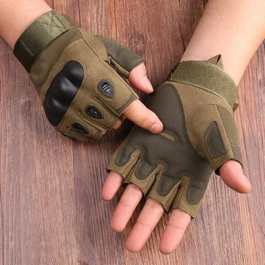 Tactical Half-Finger Shooting Gloves