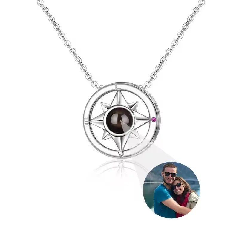 Personalized Photo Projection Necklace