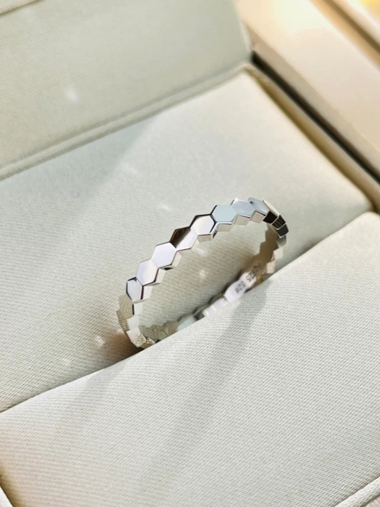 Zircon Wedding Band Ring