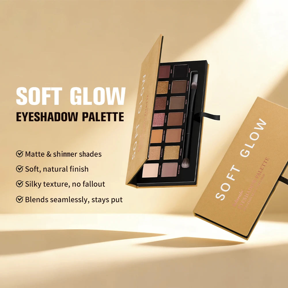 LAKERAIN Soft Glow Eyeshadow Palette