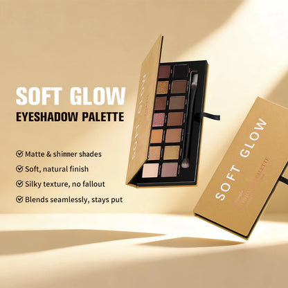 LAKERAIN Soft Glow Eyeshadow Palette
