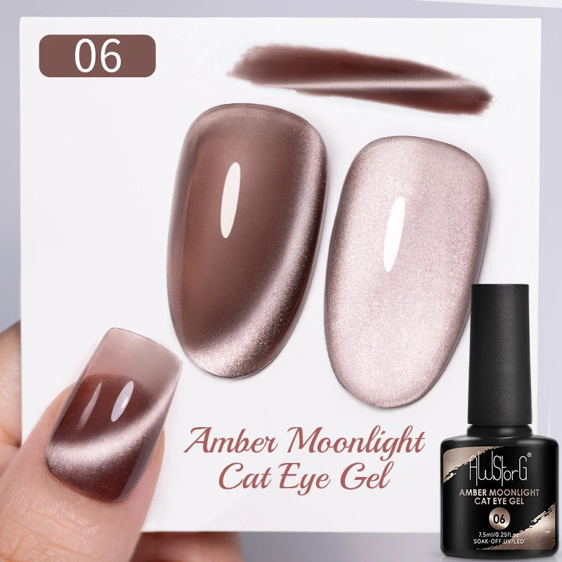Pink Cat Eye Gel Polish