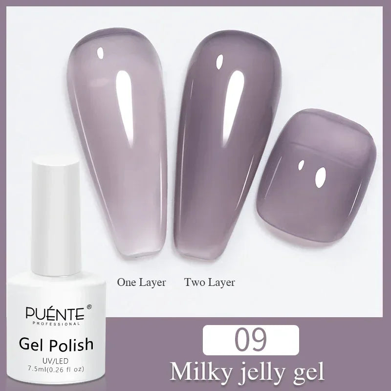 PUENTE Glitter Poly Nail Gel