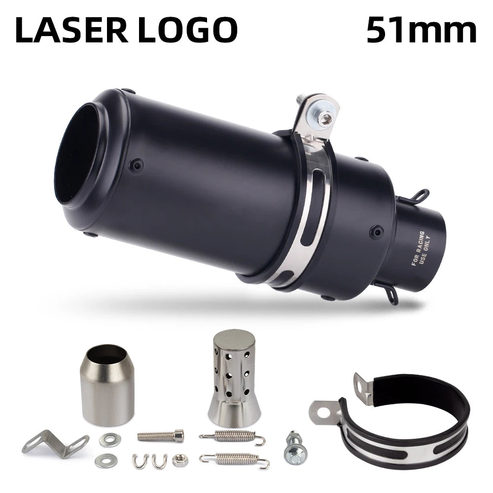 Universal 51mm GP-Project Racing Exhaust Muffler