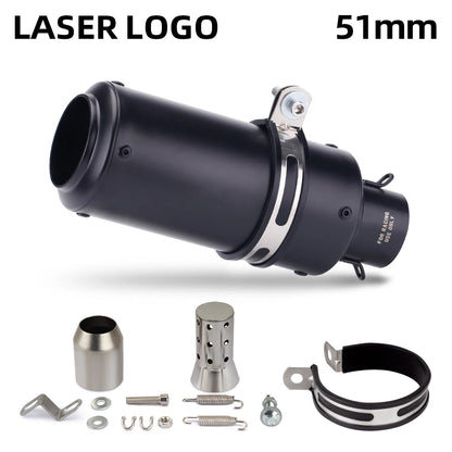Universal 51mm GP-Project Racing Exhaust Muffler