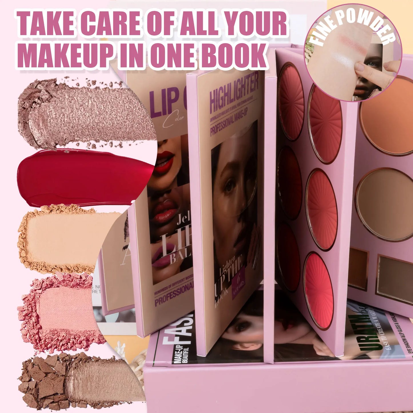 67 Color Makeup Contour Palette
