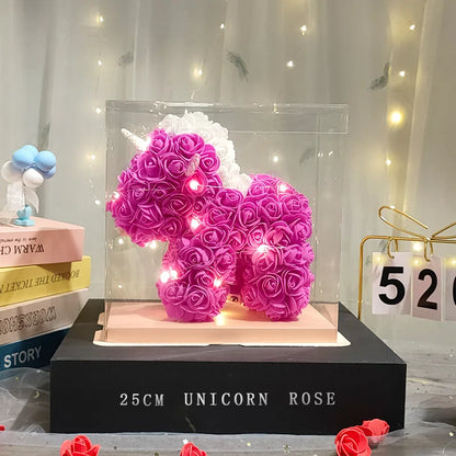 Simulated Rose Display