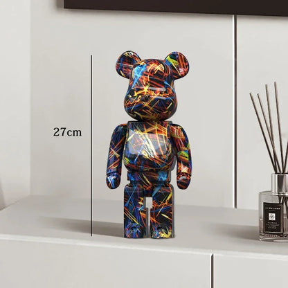 Graffiti Bear Statue